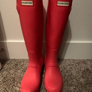 Hunter rain boots